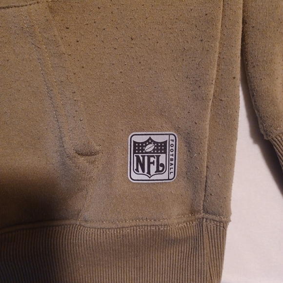 NFL Hoodie Mens SIZE Sm Army Green - Picture 4 of 8